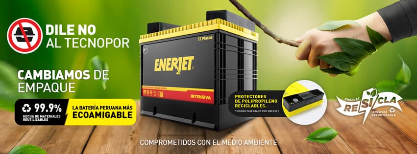 ENERJET LE DICE NO AL TECNOPOR